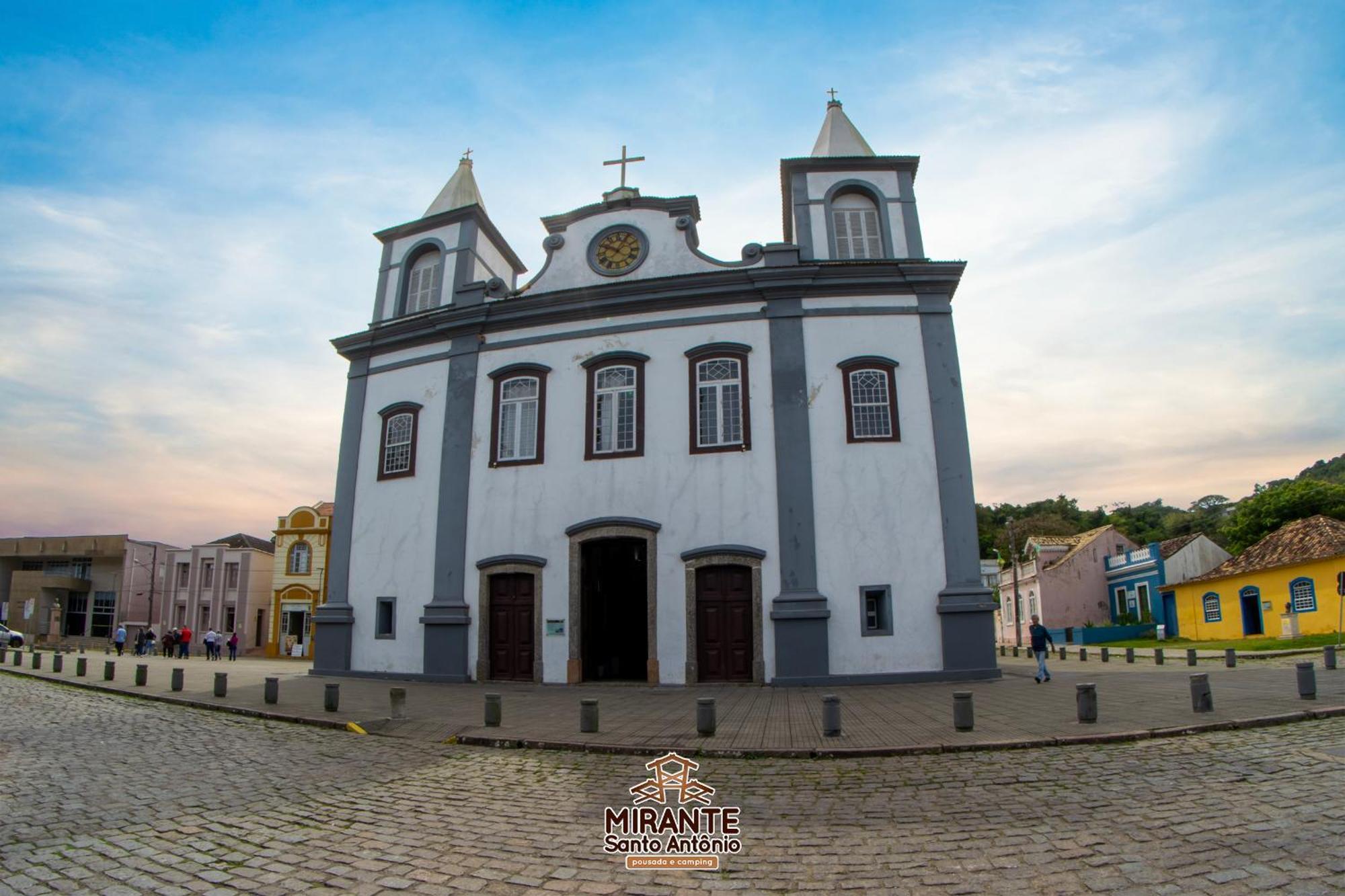 Hotel Mirante Santo Antonio Pousada E Camping Laguna Exterior foto